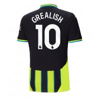 Maglia Calcio Manchester City Jack Grealish #10 Seconda Divisa 2024-25 Manica Corta